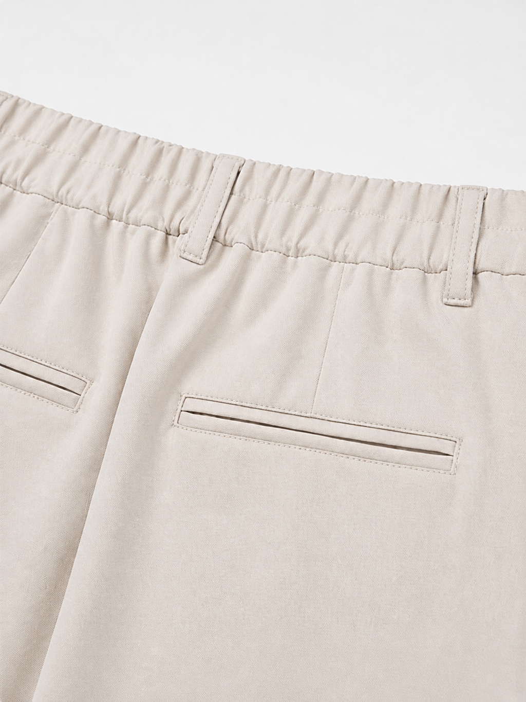 Pantalon Droit Sable
