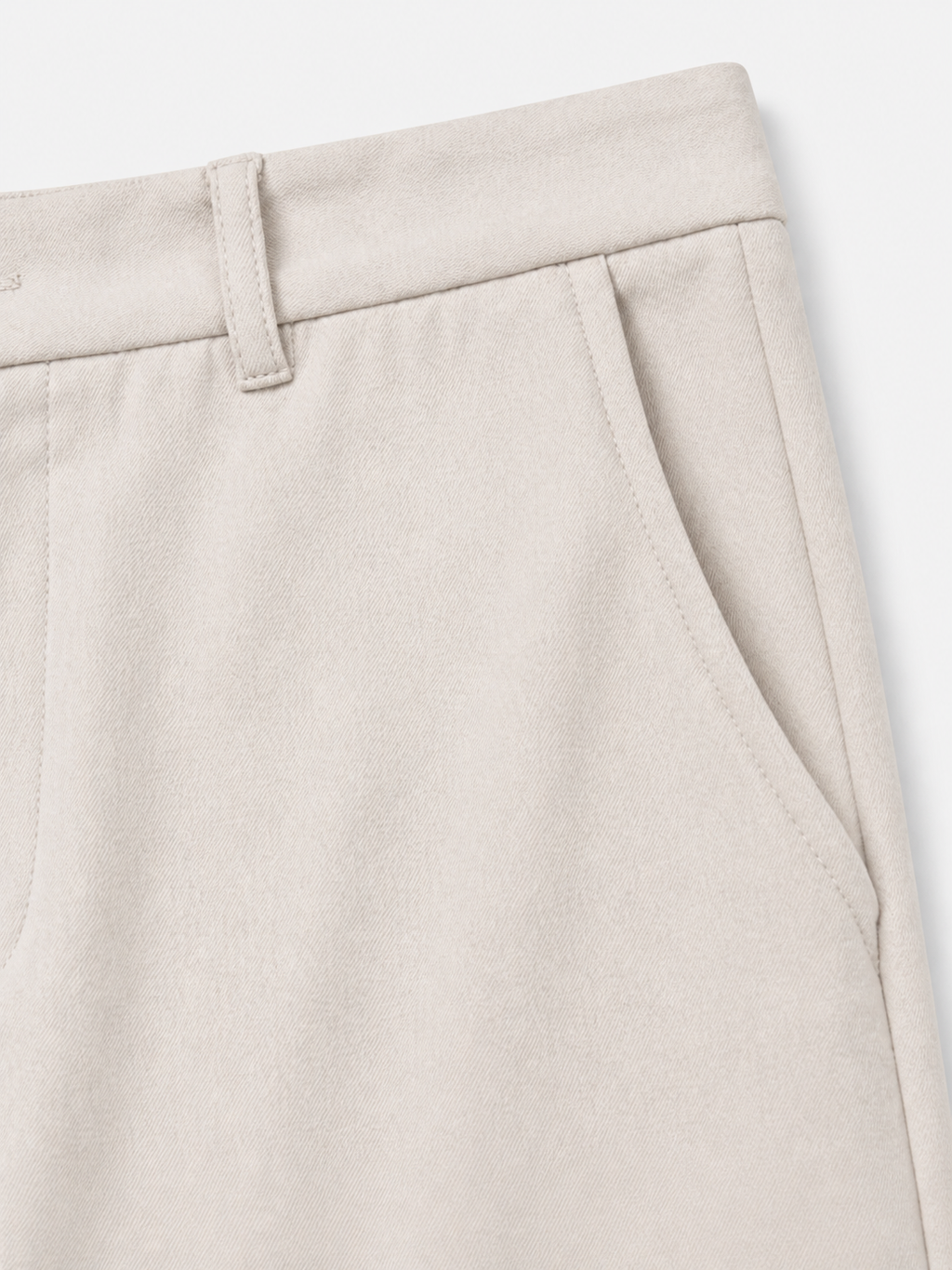 Pantalon Droit Sable