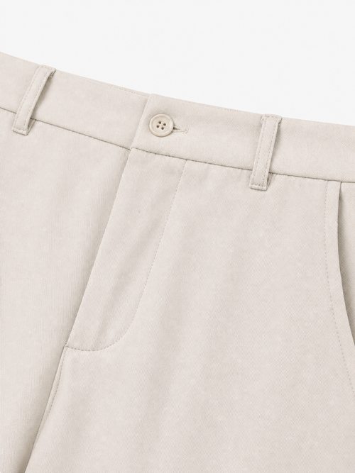 Pantalon Droit Sable