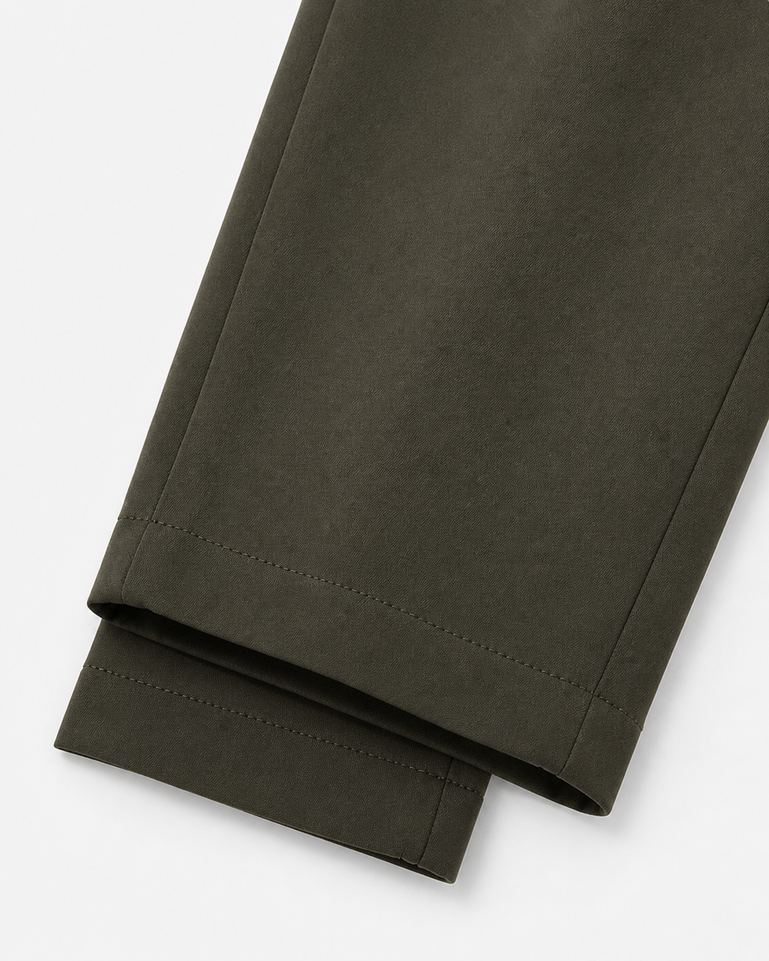 Pantalon Structuré Kaki