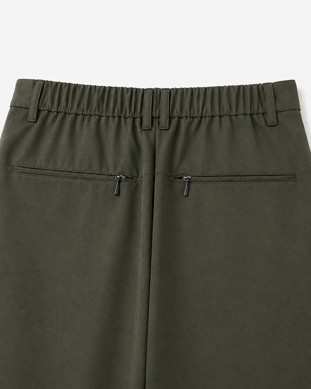 Pantalon Structuré Kaki
