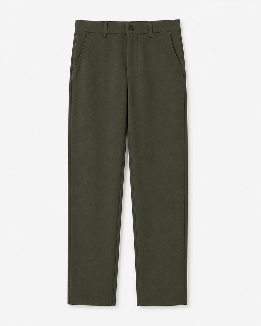 Pantalon Structuré Kaki