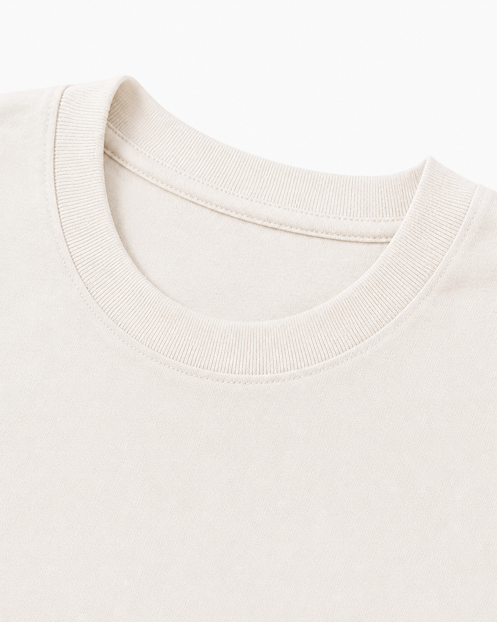 T-shirt Col Rond Sable