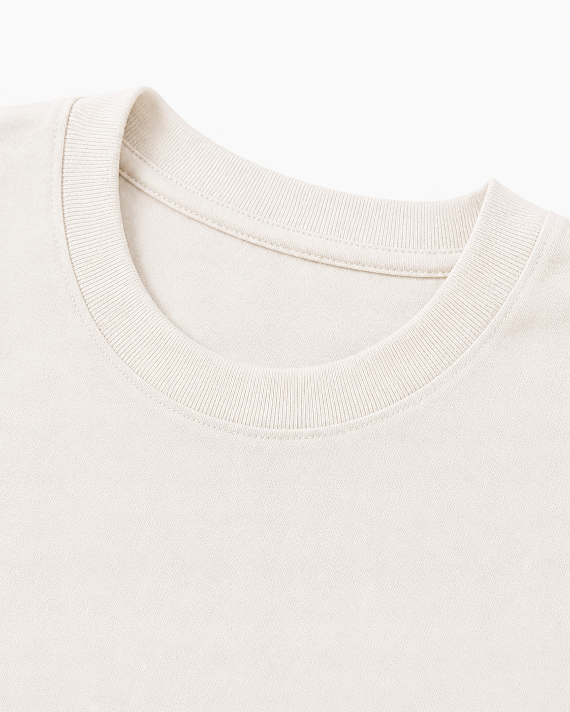 T-shirt Col Rond Sable