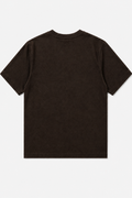 T-shirt Col Rond Marron